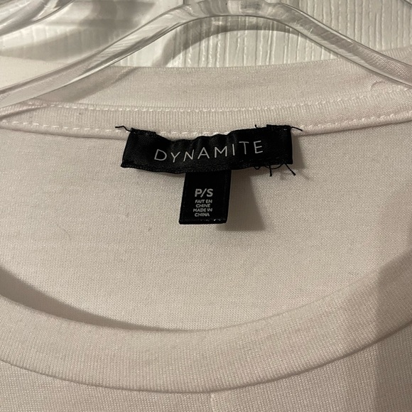 Dynamite White Tshirt - Picture 2 of 2